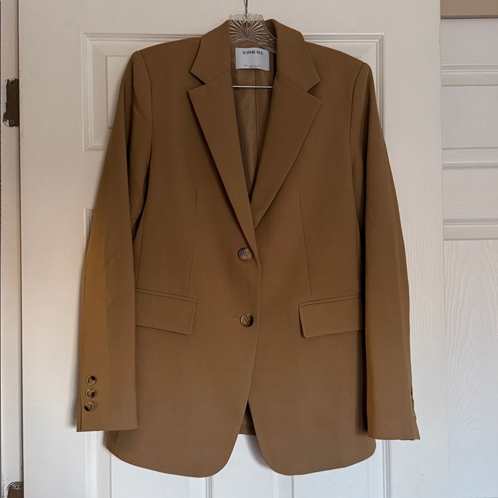 Sophie Rue Tan Hylan Blazer XS